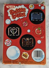 Bubble Bobble (Nintendo NES) Cib Complete Damaged Box - Tested