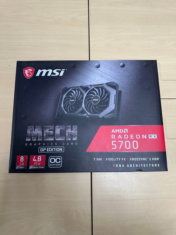 MSI Radeon RX 5700 8GB Mech GP OC GPU Fast Ship!
