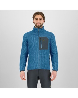 - Karpos Rocchetta Evo Fleece Men's Fleece, Deep Water/Woodl. Gray