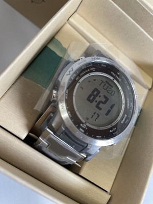 CASIO PRO TREK PRW-35TLD-7JF Titanium Camp Climbing Hiking