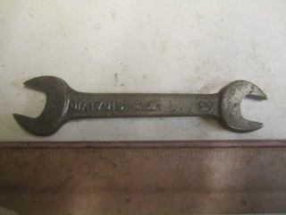TW OPEN ENDED SPANNER 01A17015 SUPPLIED TO ENFO EXCELLENT USED CONDITION