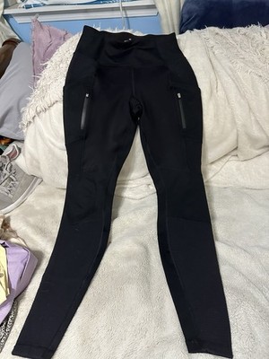 Athleta Delancey Moto Tight Women's Activewear Pants - Black, Size: S (598323)