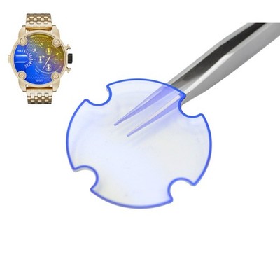 Little Daddy DZ7347 Blue Anti Reflection Watch Crystal For Diesel