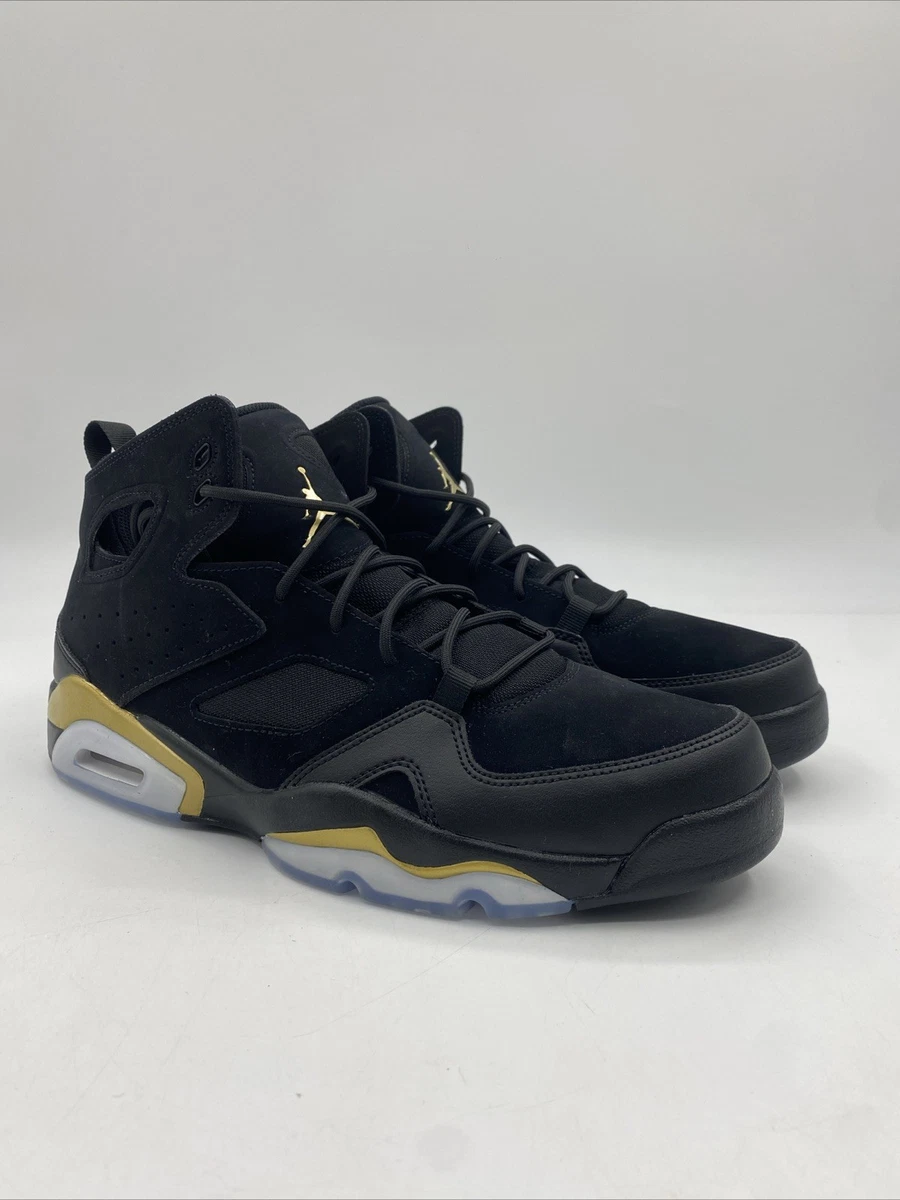 Jordan Flight Club 91 Black Metallic Gold for Sale | Authenticity