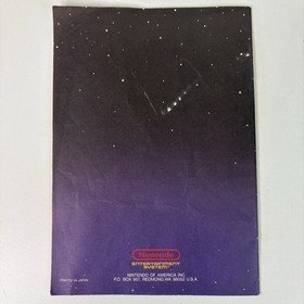 Nintendo Entertainment System NES Control Deck Console Instruction Manual Only