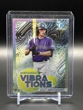 2022 Bowman Virtuosic Vibrations #VV-17 Benny Montgomery