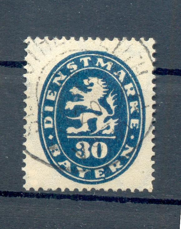 Bayern Dienst 48 Genuine Gest. Checked 8EUR (71796)