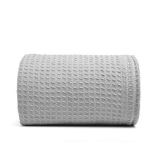 Organic Cotton Throw Blanket, Queen, 90"X92" Waffle Throws for Home, Bedrooms...
