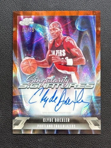 2025 Topps Cosmic Chrome Clyde Drexler Base (RAW)