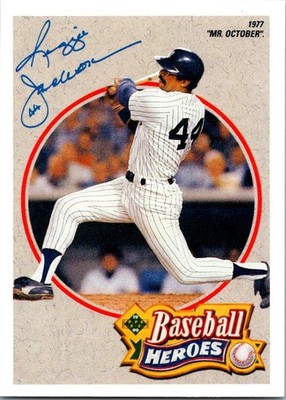 1990 Upper Deck #3 Reggie Jackson Baseball Heroes: Reggie Jackson