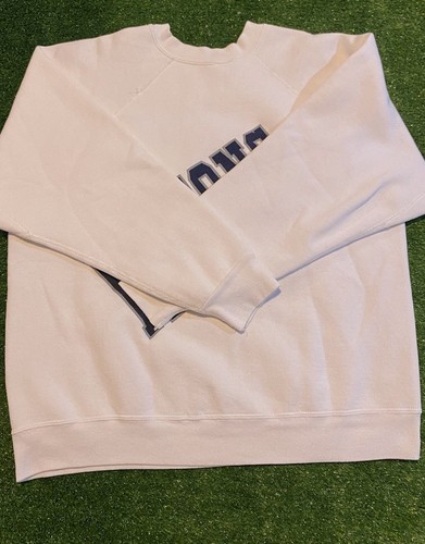 Air Force Academy Falcons sweatshirt mens medium white vintage football 90s 17 - Picture 10 of 12