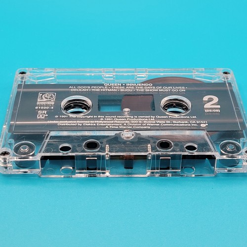 Queen Innuendo Cassette Tape 1991 Album Rock Music Collectible - Imagen 10 de 11