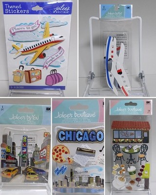 MULTIPLE VARIATIONS YOU CHOOSE RARE HTF Jolee's Travel Vacation Stickers