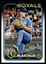 2024 Topps James McArthur Rookie Kansas City Royals #434