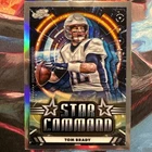 2024 Topps Cosmic Chrome Tom Brady Star Command Refractor #SC-16 Patriots SP