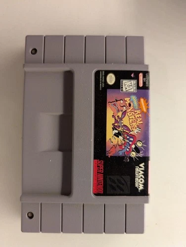Viacom New Media AAAHH!!! Real Monsters Super Nintendo SNES NTSC-U/C