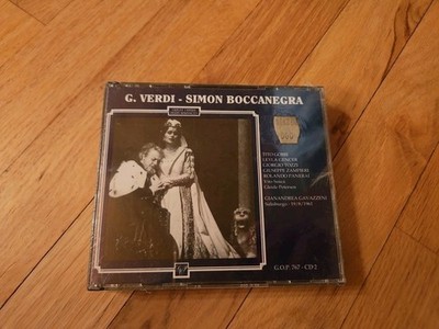 VERDI SIMON BOCCANEGRA GAVAZZENI (2 CD) GO RARE