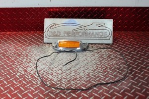 2000 - 2016 HARLEY DAVIDSON TOURING CHROME FRONT FENDER TIP LIGHT DND