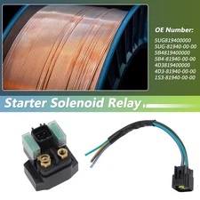 No.5UG819400000/5B4819400000 Starter Solenoid Relay for Yamaha YFM700/YFM700R