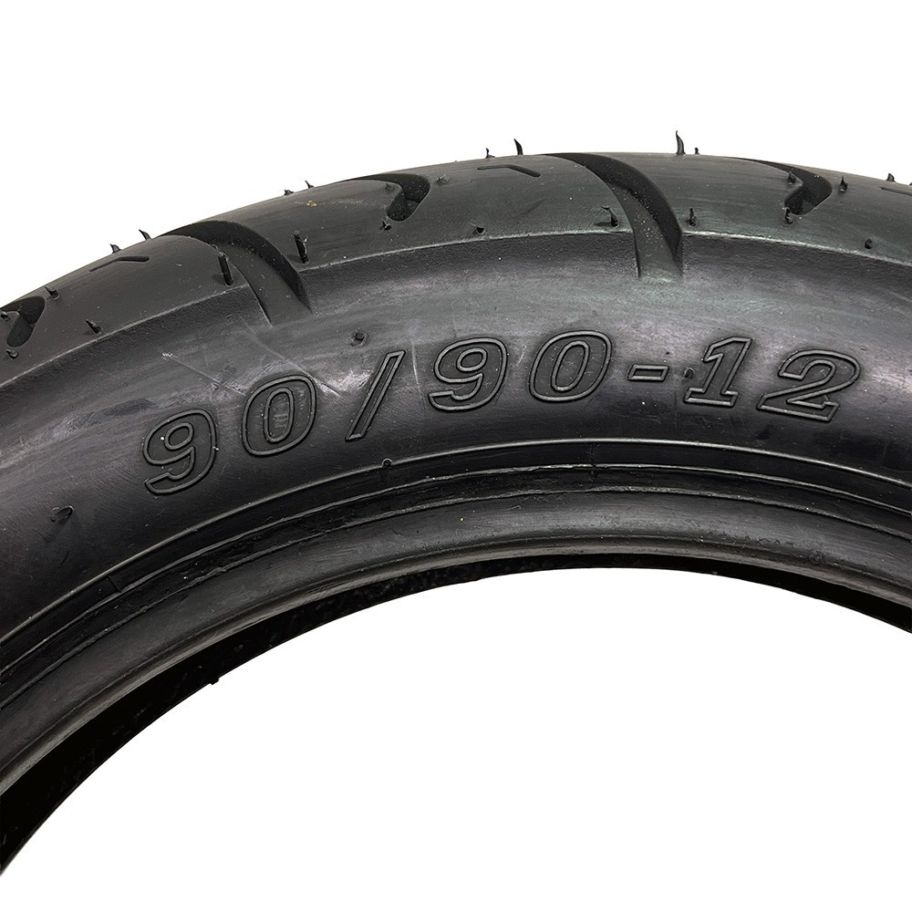 MMG Tubeless Tire 90/90-12 Front Rear Motorcycle Scooter City on Road DOT
