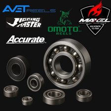 Cuscinetti a sfera tutte le dimensioni per AVET, Maxel, Jigging Master, Accurate, Omoto