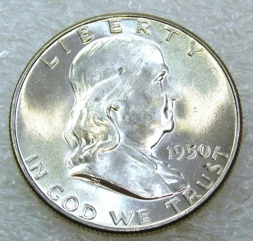 1950-P Franklin Half Dollar — photo from another recent sale