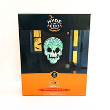 Hyde  EEK 12" LED Flame Effect Skull Halloween Light-Up Indoor/Outdoor - NEW