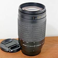Nikon Nikkor AF 70-300mm f4-5.6 G Telephoto Zoom SLR DSLR Lens *GOOD/TESTED*
