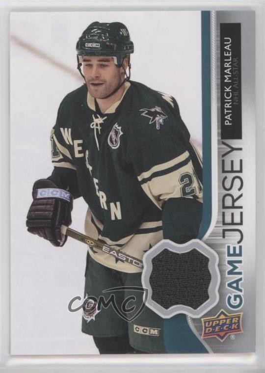 2014-15 Upper Deck UD Game Jerseys Patrick Marleau #GJ-PM 1o3