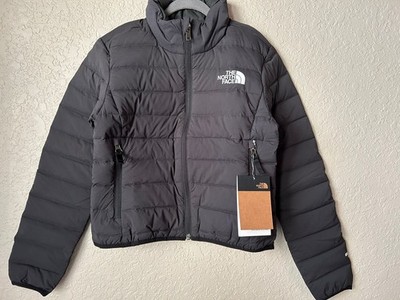  THE NORTH FACE Girl's Belleview Stretch Down Jacket-Big Kids-Girl's-Black M(10)
