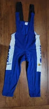 Vintage Mens Large Cycling Bibtights Italy 20" 17.5" (7/10) Thermal Polyamide