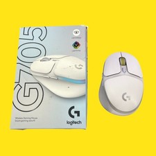 Logitech G705 Wireless Gaming Mouse - White #...