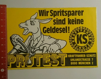 Decal/Decal: Motorist Protection Fuel Savers Are Not Money Donkeys (16081613)