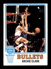 1973-74 Topps #15 Archie Clark - Crease Free