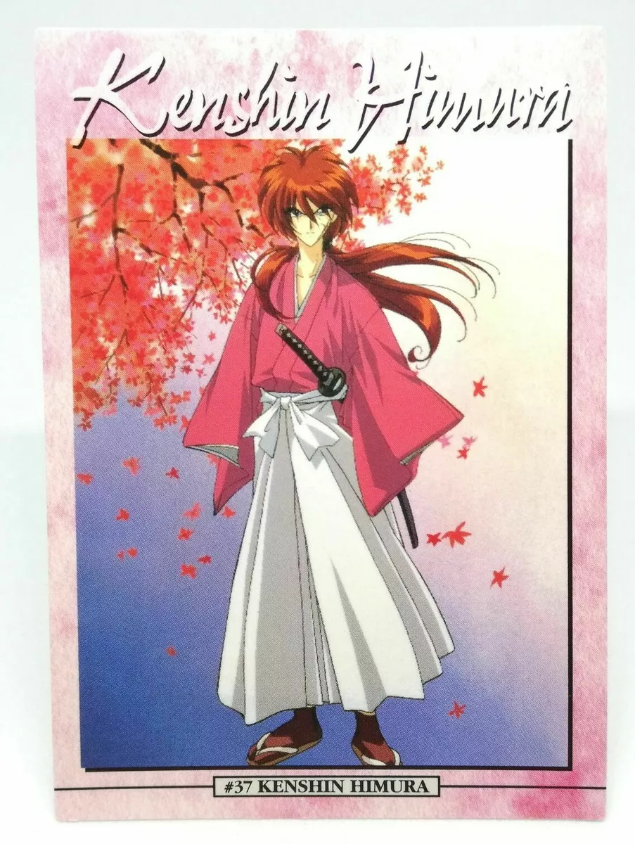 37 Himura Kenshin Rurouni Kenshin Samurai X Card DASS Masters Anime JUMP  MAGAZIN