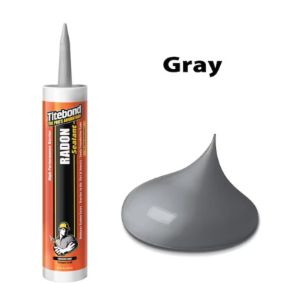 Titebond 2-Pk Low VOC Radon Sealant Gray Color NEW LOWERED PRICE