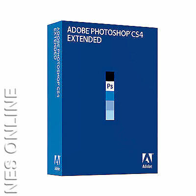 Adobe PhotoShop CS4 Extended for MAC FULL Retail CS 4 - Picture 1 of 1
