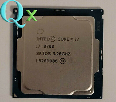 8Th Gen Intel Core i7-8700 LGA 1151 CPU Processor 3.20GHz Six Cores SR3QS | eBay 8Th Gen Intel Core i7-8700 LGA 1151 CPU Processor 3.20GHz Six Cores SR3QS | eBay