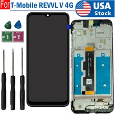 6.5" LCD Display Touch Screen Digitizer w/Frame For T-Mobile REVVL V 4G TMRVL4G