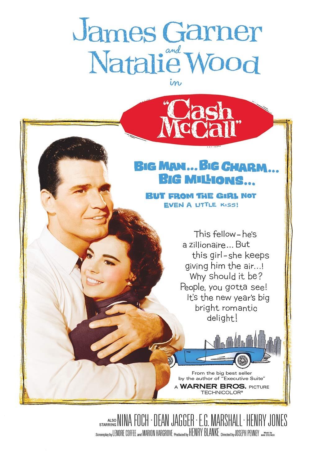 Cash Mccall (DVD) Parley Baer Roland Winters Henry Jones James Garner Nina Foch