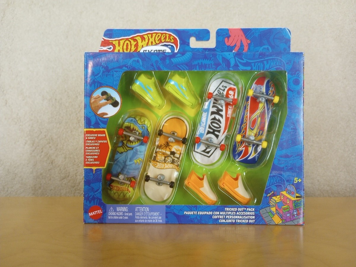 ホットウィール skate フィンガーボード TRICKED OUT PACK Amazon.com: Hot Wheels Skate - Tricked Out Pack - Exclusive