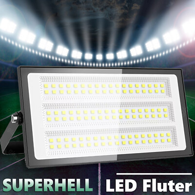 LED Fluter 100W 200W 300W 400W Scheinwerfer Flutlicht Aussenstrahler Straßenlamp