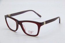 NEW DIANE VON FURSTENBERG DVF 5063 619 BURGUNDY AUTHENTIC EYEGLASSES 50-18