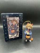 LANG And WISE HALLOWEEN ORNAMENT 'Clowning Around' Sherri Buck Baldwin 1998