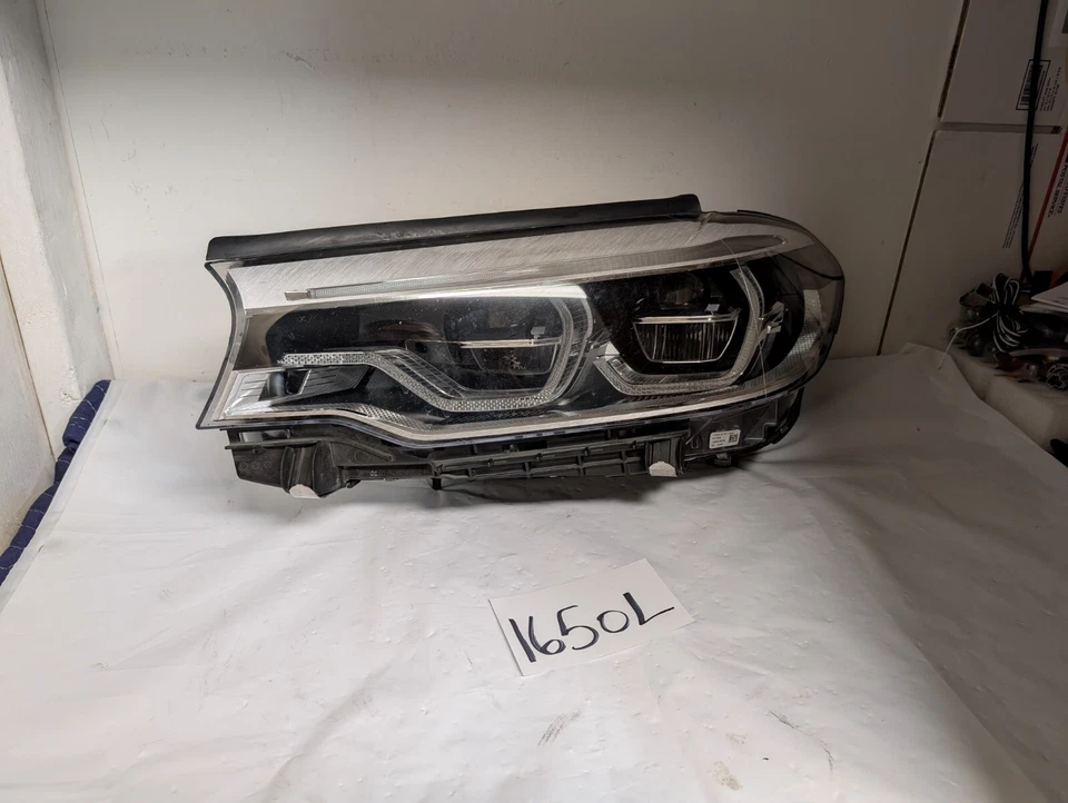 *READ* 2017 2018 2020 BMW 540i M550i M5 Adaptive LED Headlight Left Driver OEM - Image 2 of 4