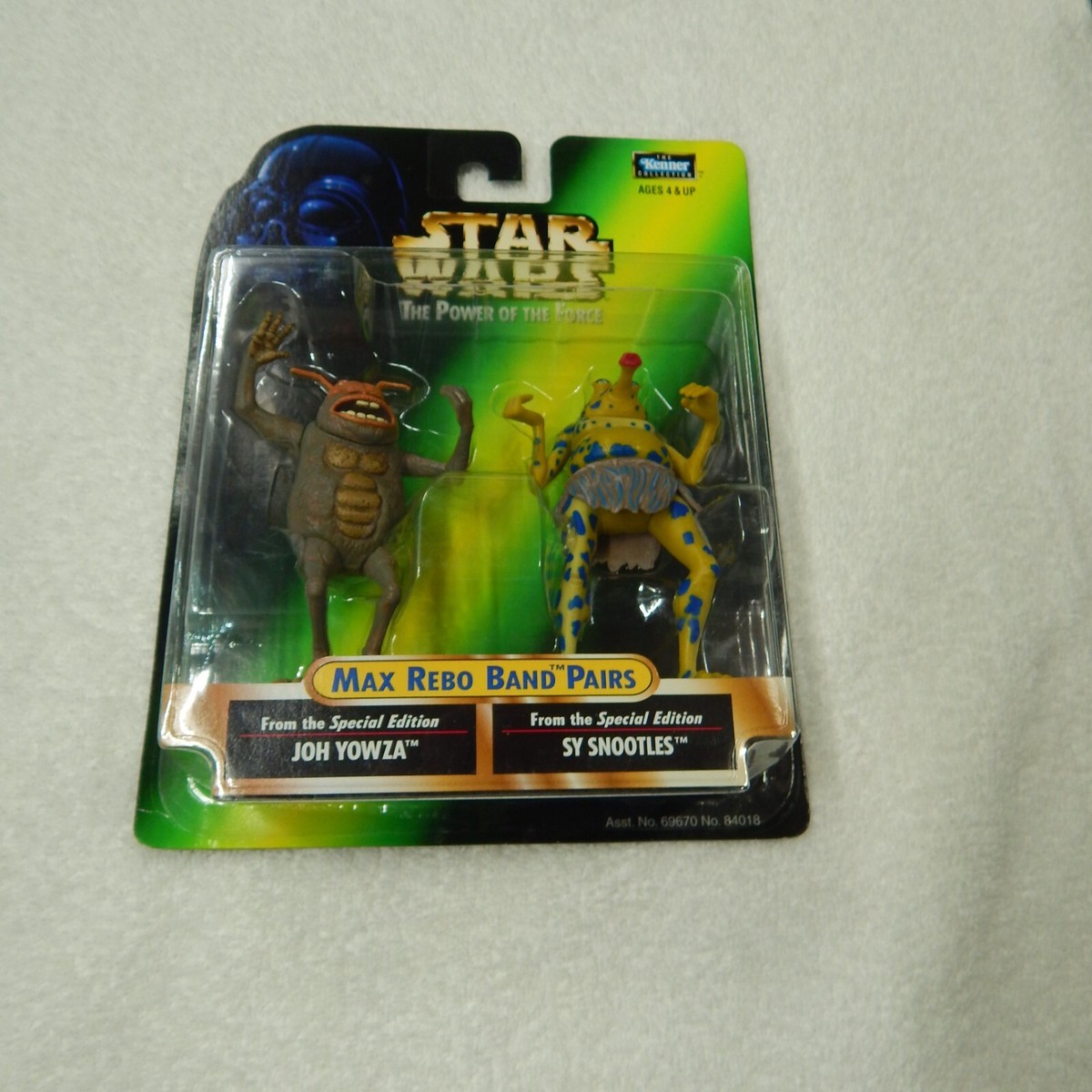 Max Rebo Band Pairs Joh Yowza & Sy Snootles POTF2 Star Wars