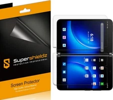 2X Supershieldz Clear Full Cover Screen Protector for Microsoft Surface Duo 2