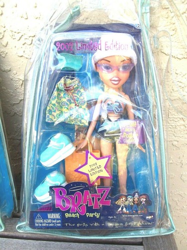 Seltene 2 x Bratz Beach Party Limited Edition 2002/w Strandtasche 254430 & 9 NEU - Bild 3 von 6