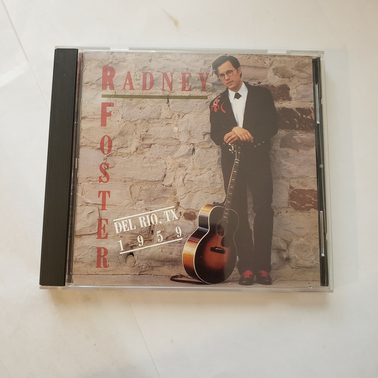 Del Rio Texas 1959 by Radney Foster CD 1992 Arista Hammer And Nails Pre