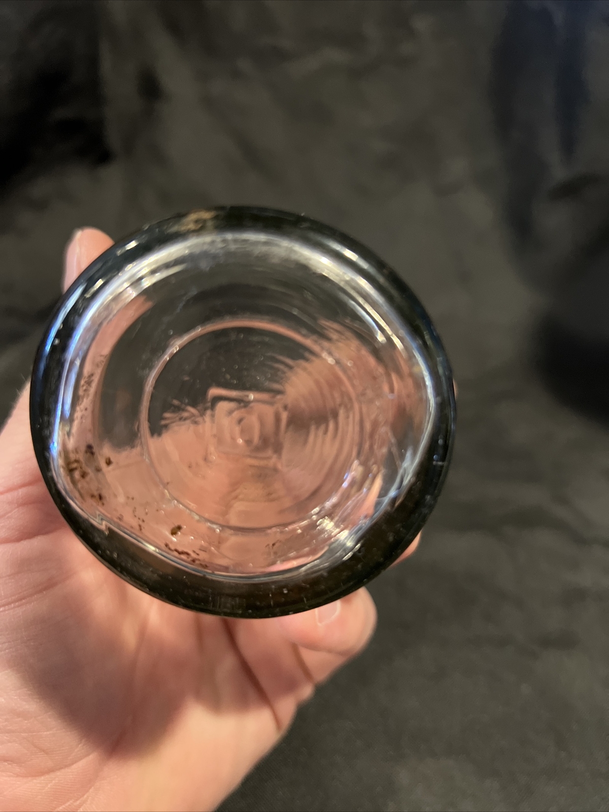 Vintage Antique PRIDE OF THE FARM TOMATO CATSUP Embossed Glass Bottle